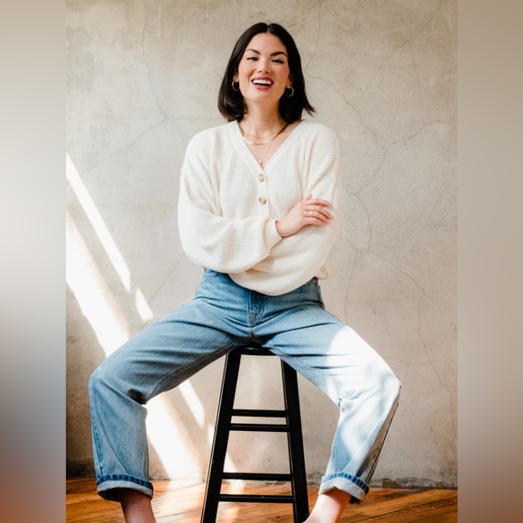 Able Denim - NWT Able High Rise Relaxed Jean Style Jo Size 30